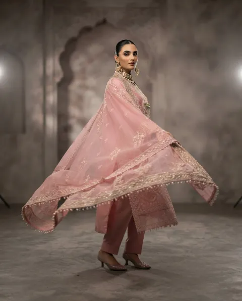 Pink Organza / Net