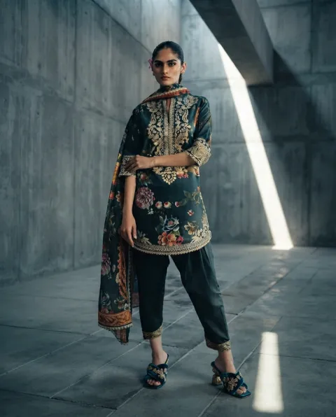 Digital Printed Lawn 3 Piece SuitDigital Printed Lawn 3 Piece Suit