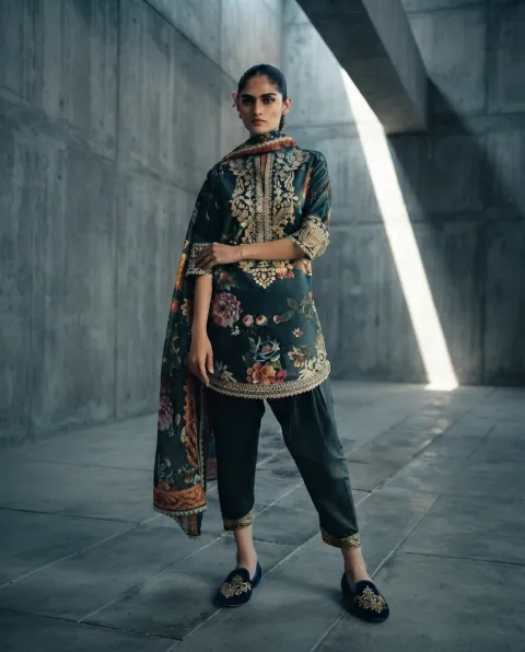 Digital Printed Lawn 3 Piece SuitDigital Printed Lawn 3 Piece Suit